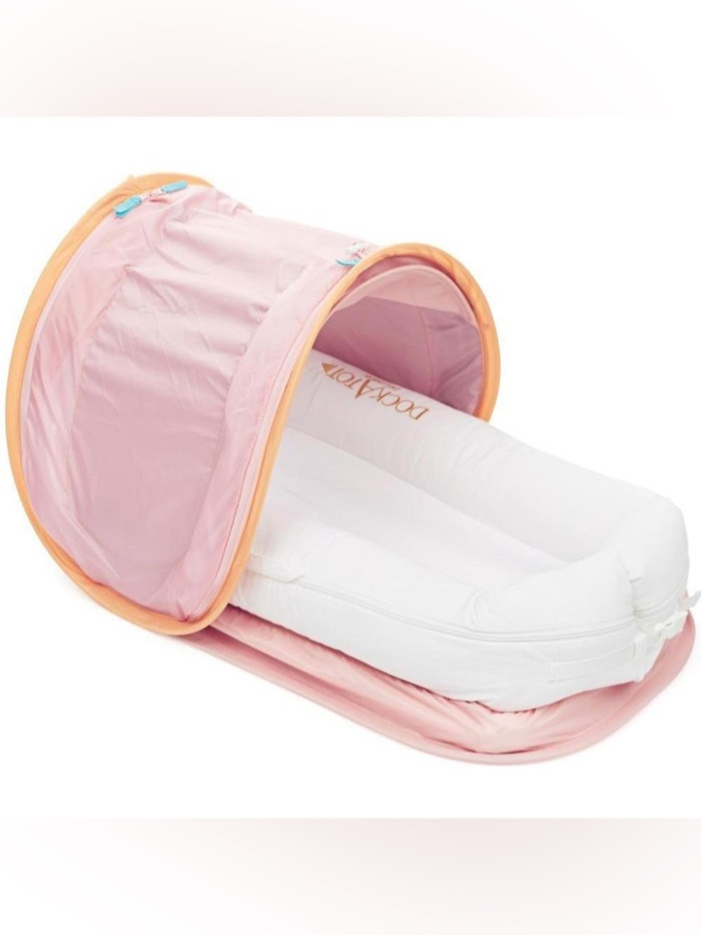 DockATot Cabana Kit Pink Lounger Cover